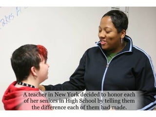 Who i am makes a difference