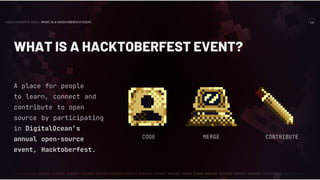 WHO IS A HACKTOBERFEST EVENT FOR.pdf