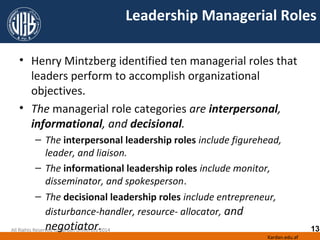 Who is a leader | PPT