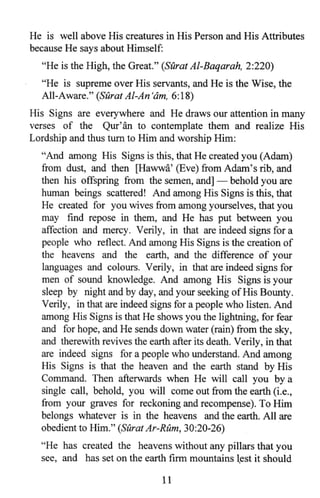 Who is allah and his prophet