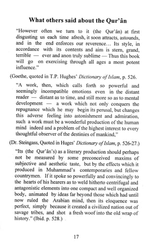 Who is allah and his prophet