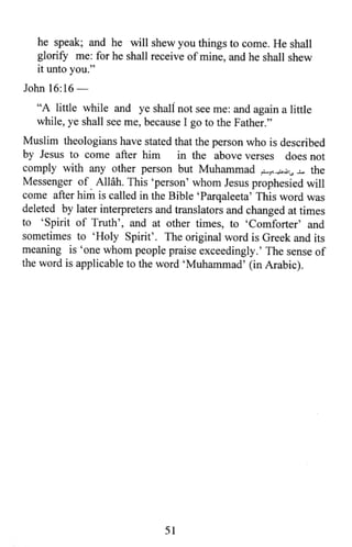 Who is allah and his prophet