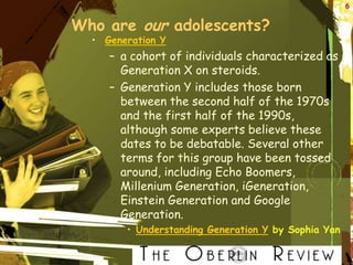 Who or What is a Young Adult? | PPTX