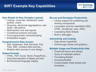 Flexible with rich programmatic control