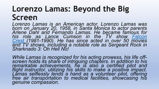 Who is Lorenzo Lamas’s Spouse, Kenna.pptx