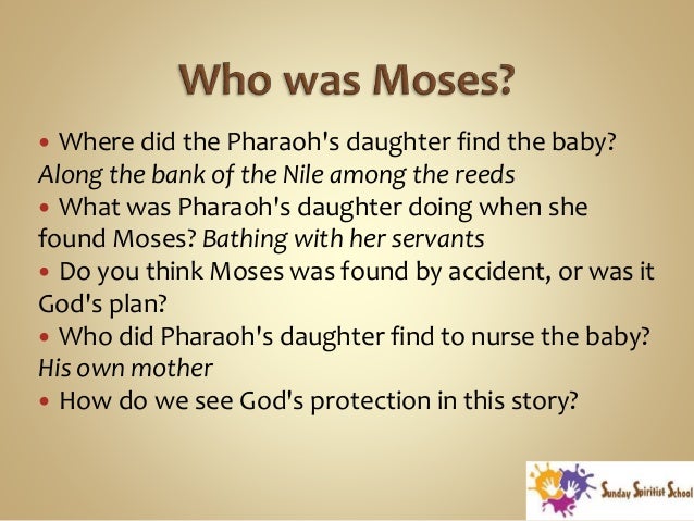 Who Is Moses For Children