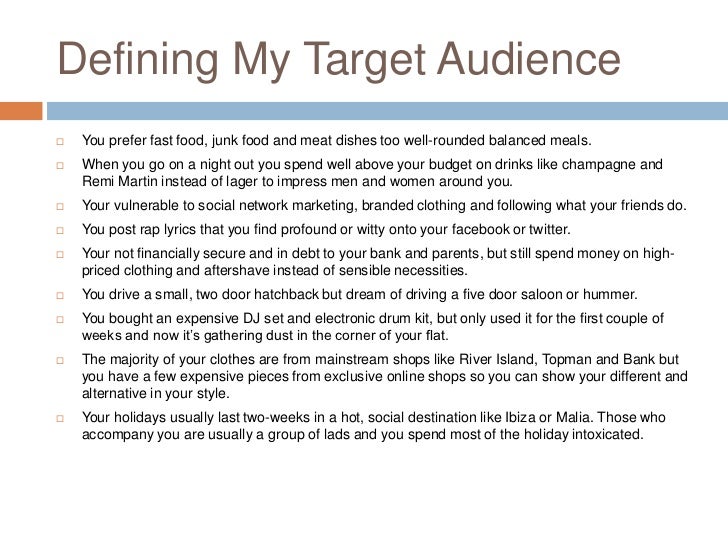 Target Audience Profile