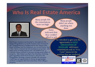 Who is Real Estate America