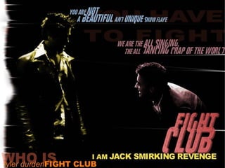 Who is Tyler Durden?