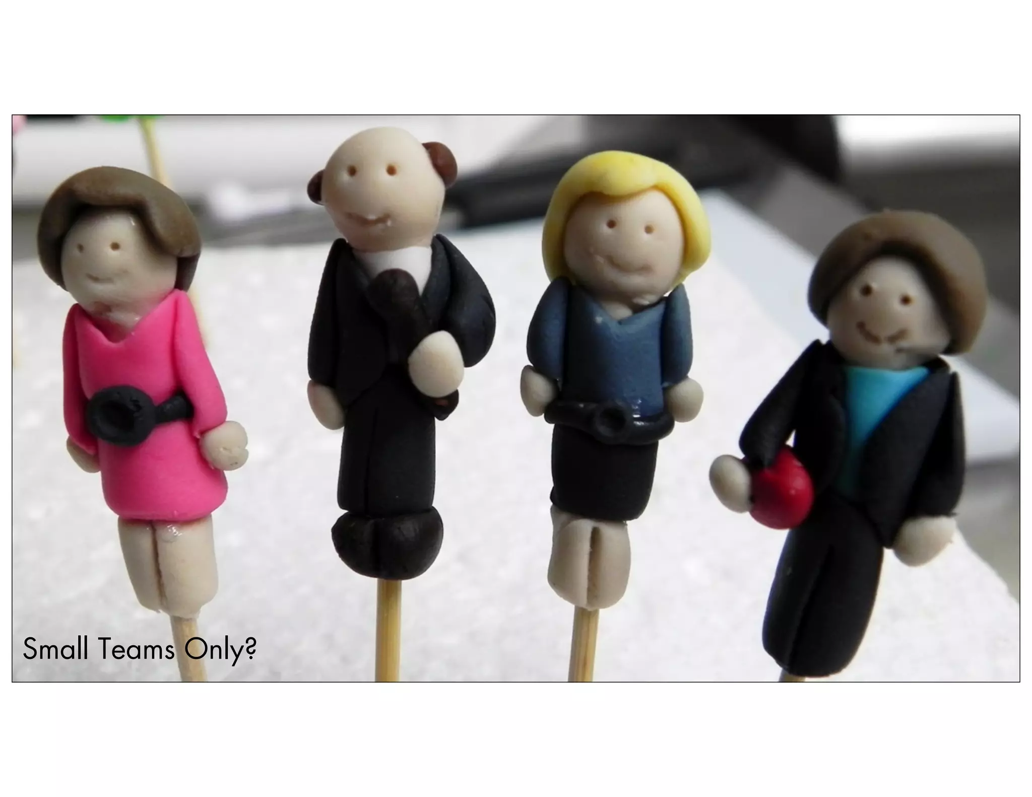 For Small Teams Only



Small Teams Only?
 