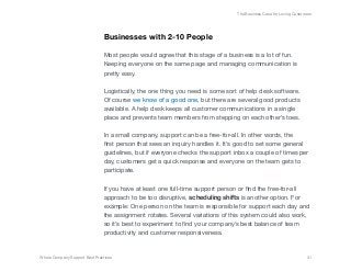 The Business Case for Loving Customers




                               Businesses with 2-10 People

                   ...