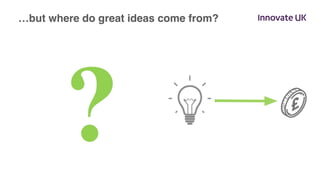…but where do great ideas come from?
 