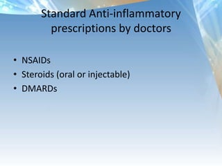 corticosteroidsNormal tissues*stomach*kidneys*platlets*endotheliumInflammatory sites*macrophages*synoviocytes*fibroblastsSteroids block here