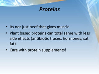 CarbohydratesOld rating = simple and complexNew = glycemic index and load