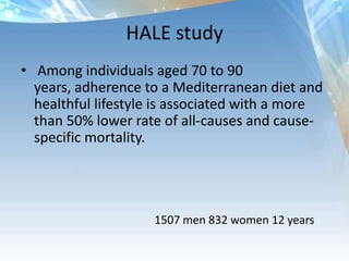 FatsLimit Sat Fat (as Andy says, sat fat budget)Say yes to mono or unsat fatMake Expeller Rressed Extra Virgin Olive Oil your go to oil good ratio, polyphenols fraction of aoConsider expeller pressed organic Canola for other cooking (neutral tasting)Fruit and veggie oils good (Palm, Tree nuts) 