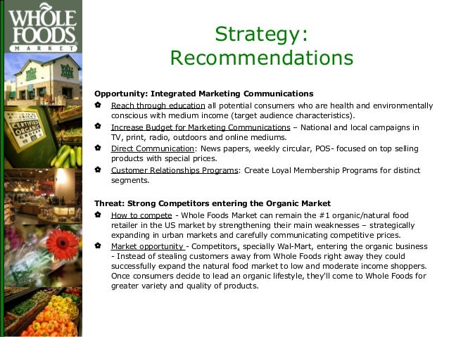 Whole Foods Growth Potential Whole Foods Growth Potential