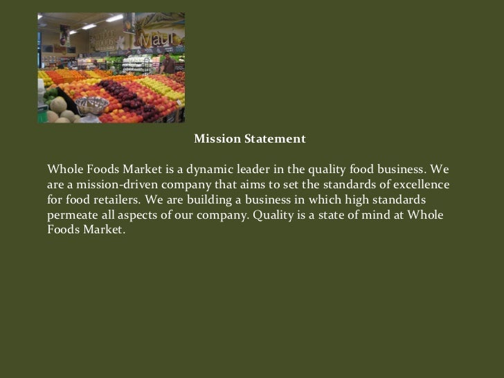 Whole Foods Whole People Whole Planet Whole Foods Whole People Whole Planet
