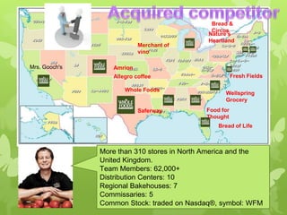 Whole Foods Regional Map Whole Foods Market Strategic Analysis