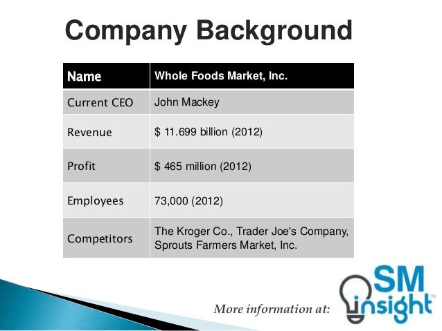 What Is Whole Foods Market Mission Statement What Is Whole Foods Market Mission Statement