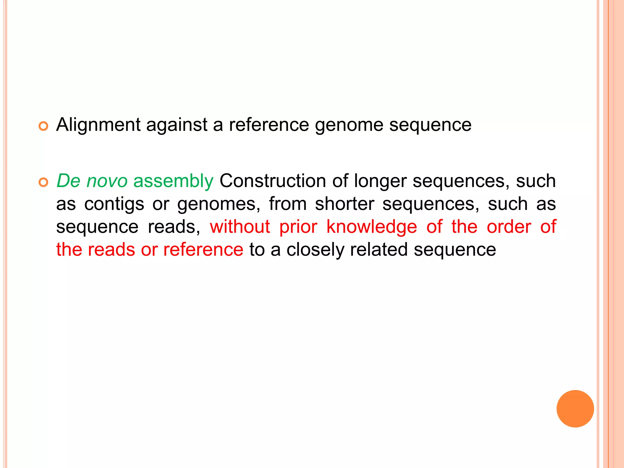 Whole genome sequencing of bacteria & analysis | PPTX