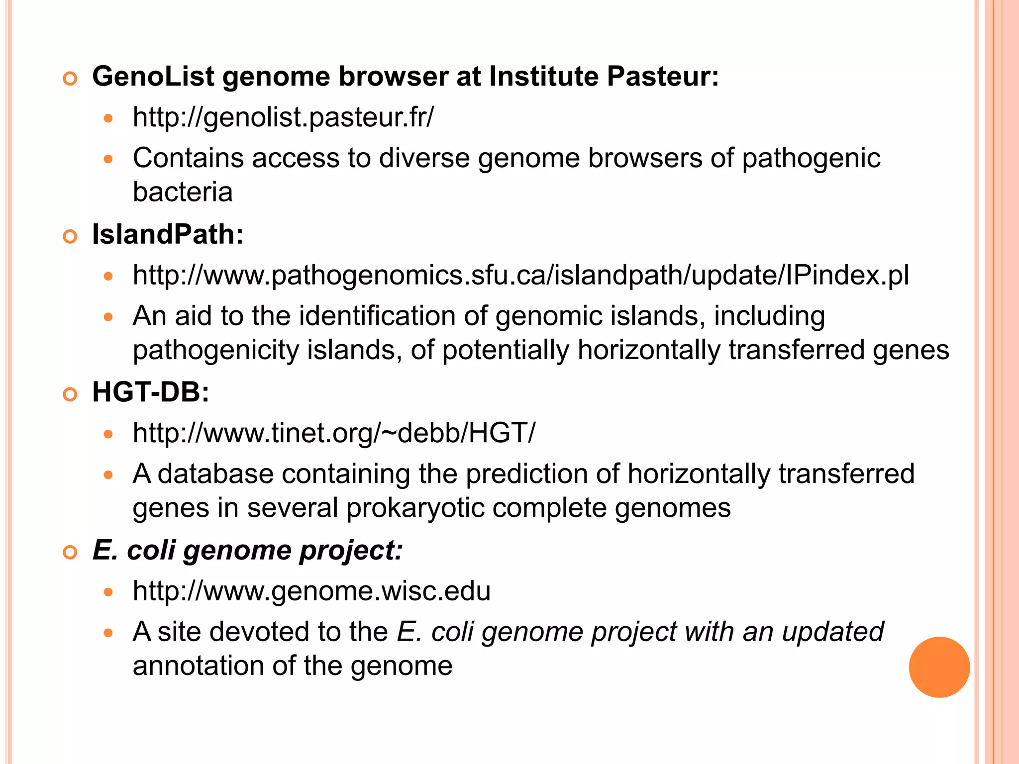 Whole genome sequencing of bacteria & analysis | PPTX | Genetics | Science