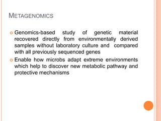 Whole genome sequencing of bacteria & analysis | PPTX