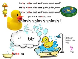 NO! Seven
This isnt your
song..
 