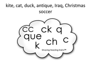 kite, cat, duck, antique, Iraq, Christmas
                  soccer
 