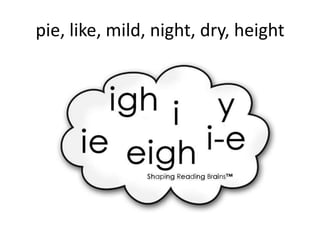pie, like, mild, night, dry, height
 