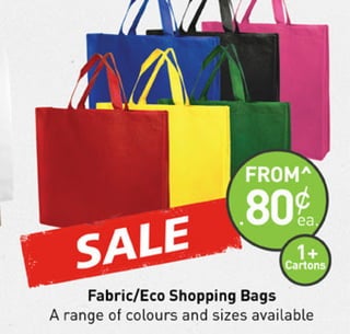 Fabric Eco Shopping Bags