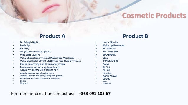 Wholesale cosmetics suppliers