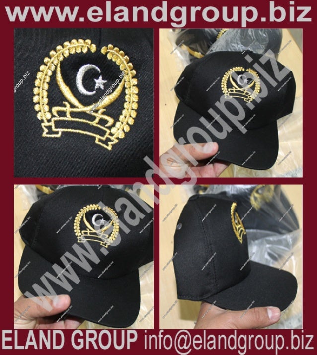 custom peaked cap