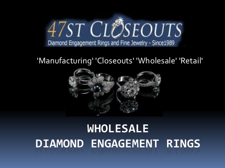 Wholesale online diamond engagement rings