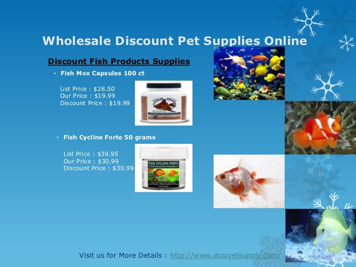Wholesale discount pet supplies online