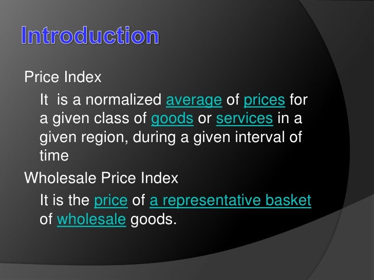 Wholesale Price Index (10.09.09)