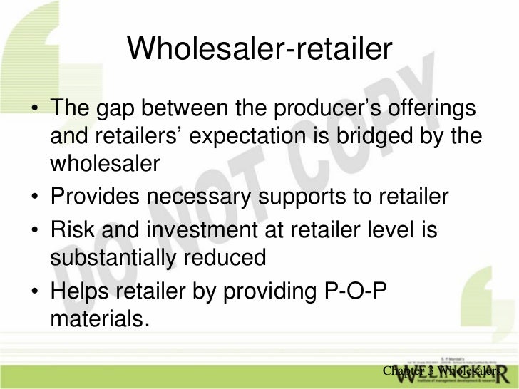 Wholesalers