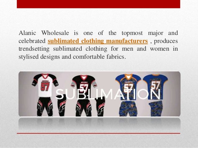 wholesale sublimation clothing suppliers