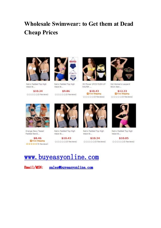 cheap wholesale swimwear