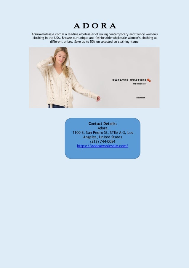 adora women's clothing