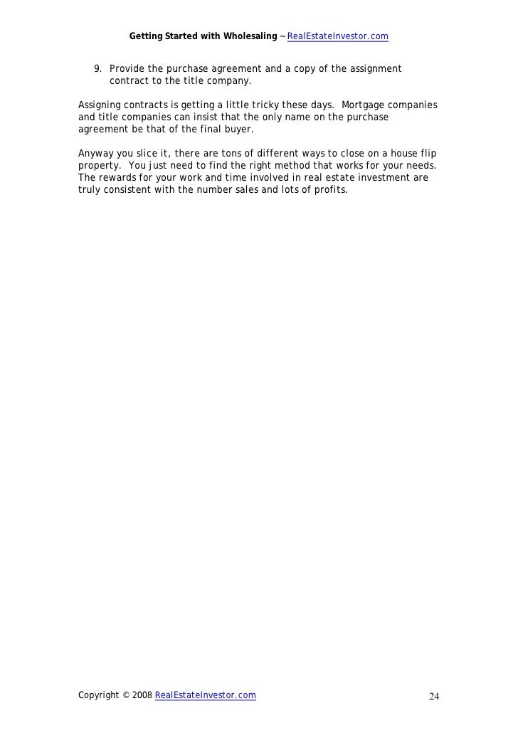 wholesaling ebook pdf house flipping companies