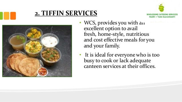 tiffin service business plan ppt