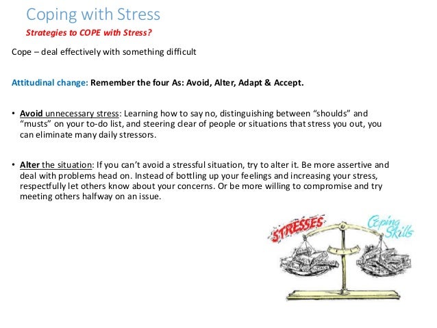 who life skills coping with stress stress cope