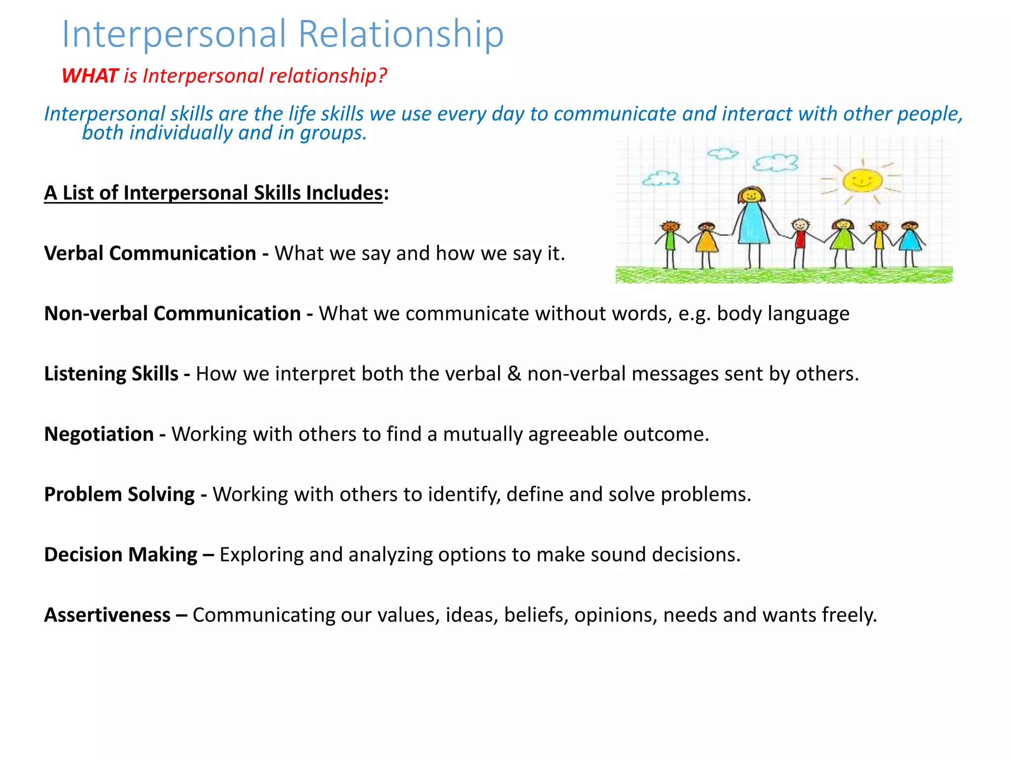 Empathy And Interpersonal Relationships WHO recommended Life Skills Empathy & Interpersonal Relationship | PPT