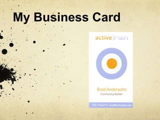 My Business Card