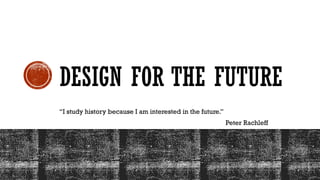 Peter Rachleff Who needs design strategies - For product design students.pptx
