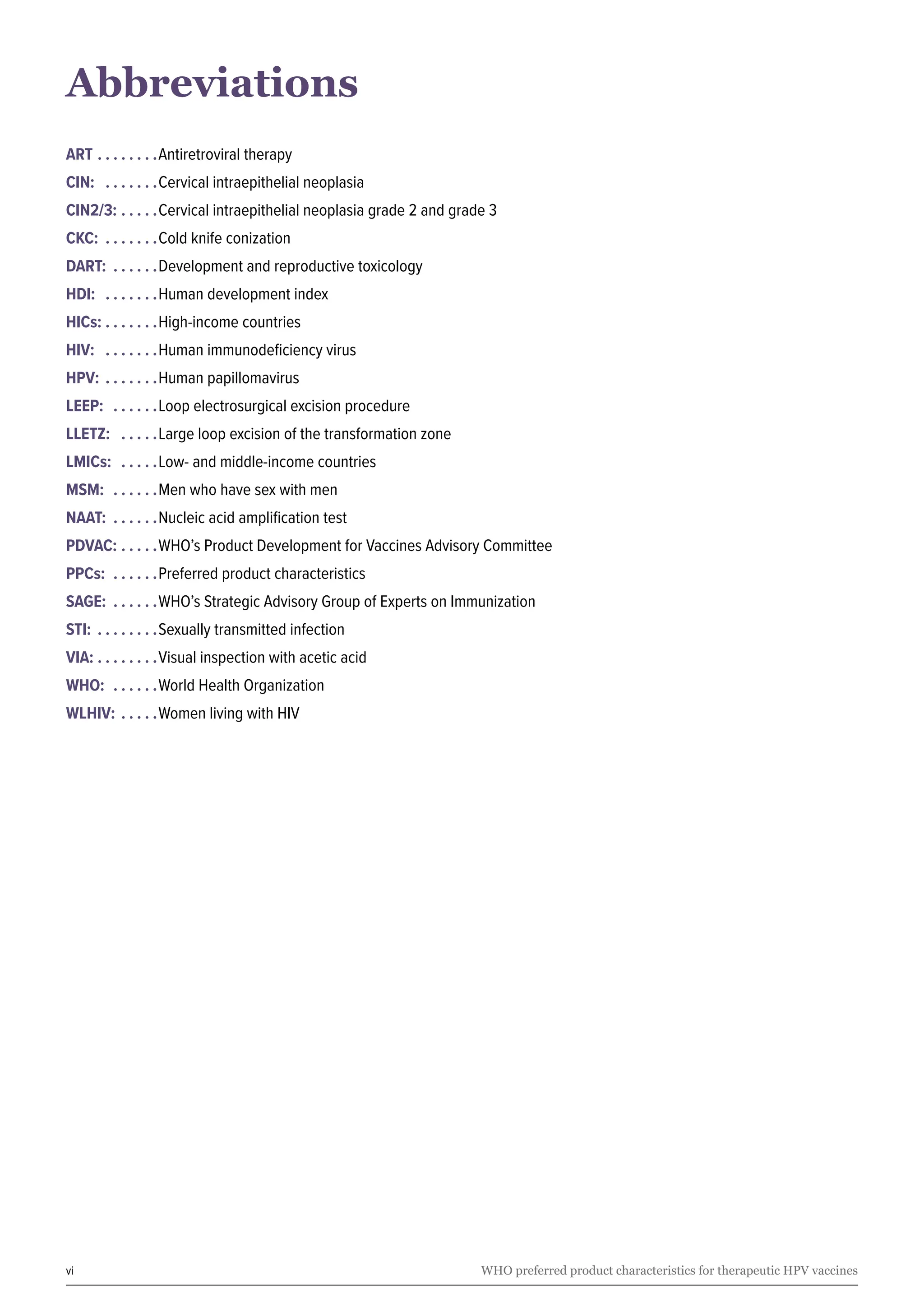 Leep Ckc WHO PPCs for therapeutic HPV vaccines_June2024.pdf