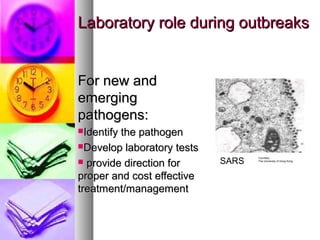 the role of the laboratory in out break management | PPT