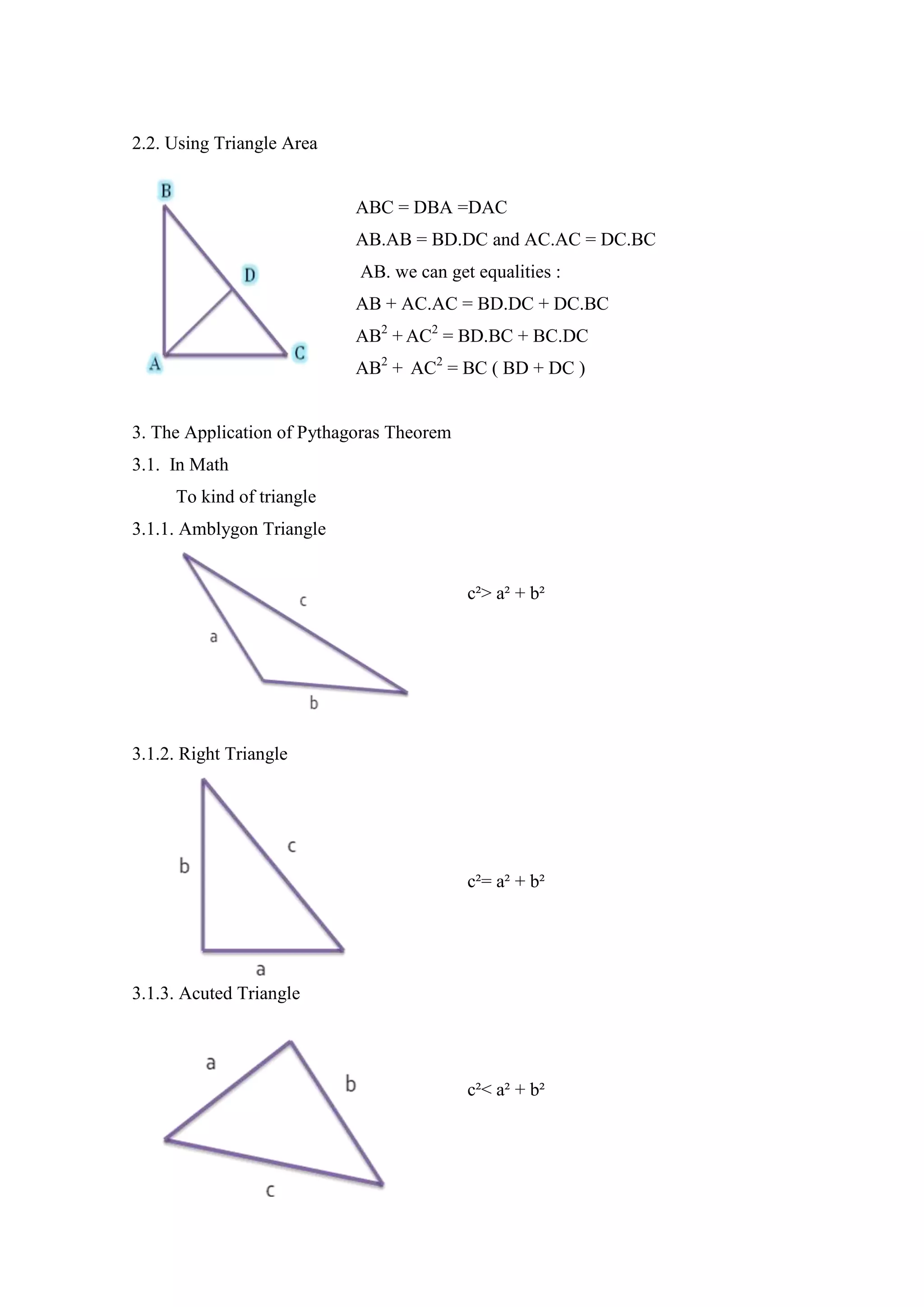 Math Ac2 Who is Pythagoras? What is The Pythagoras Theorem? | DOC