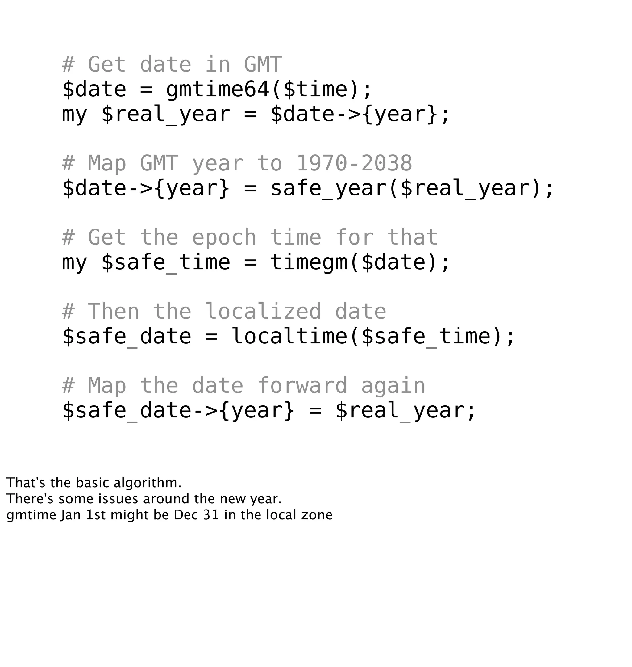 Who's Afraid Of 2038?