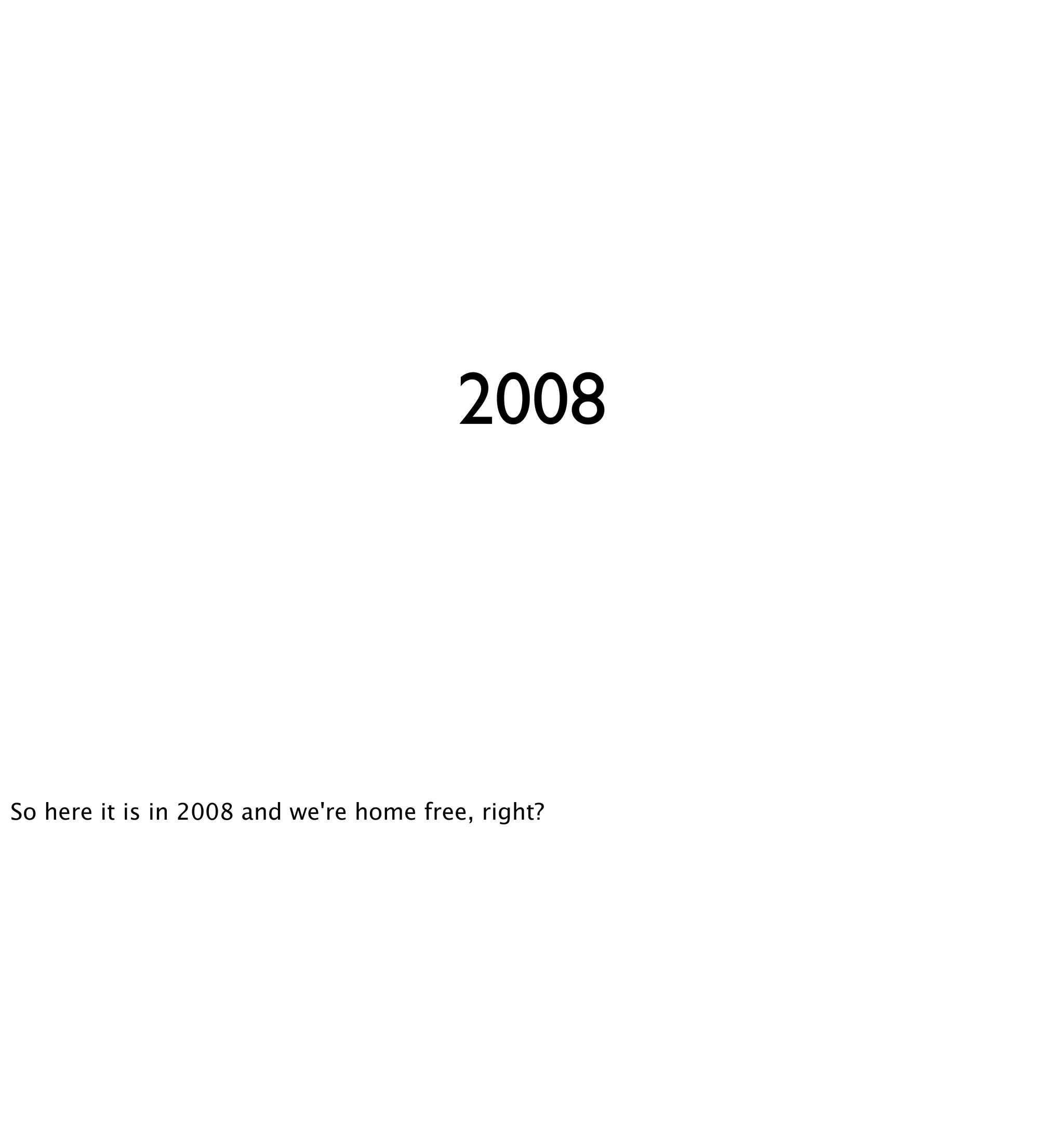 Who's Afraid Of 2038?